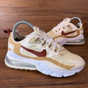 Women’s Nike Air Max 270 React “Equestrian” Women’s Size 6.5 Shoes Sneakers